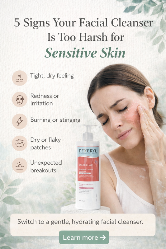 5 Signs Your Facial Cleanser Is Too Harsh for Sensitive Skin