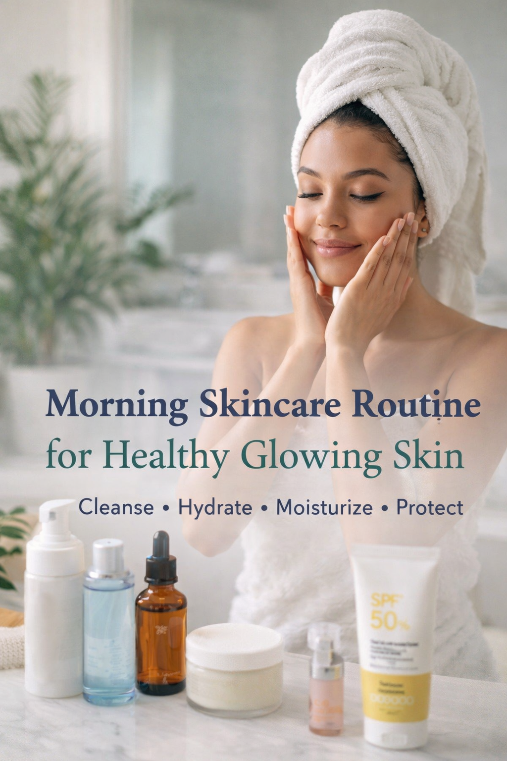 Morning Skincare Routine for Glowing Skin (Step-by-Step) – Nuvora